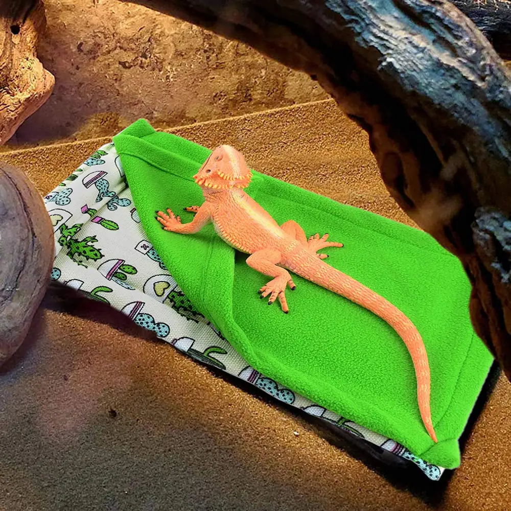 Gecko Lizard Reptile Sleeping Bag with Pillow