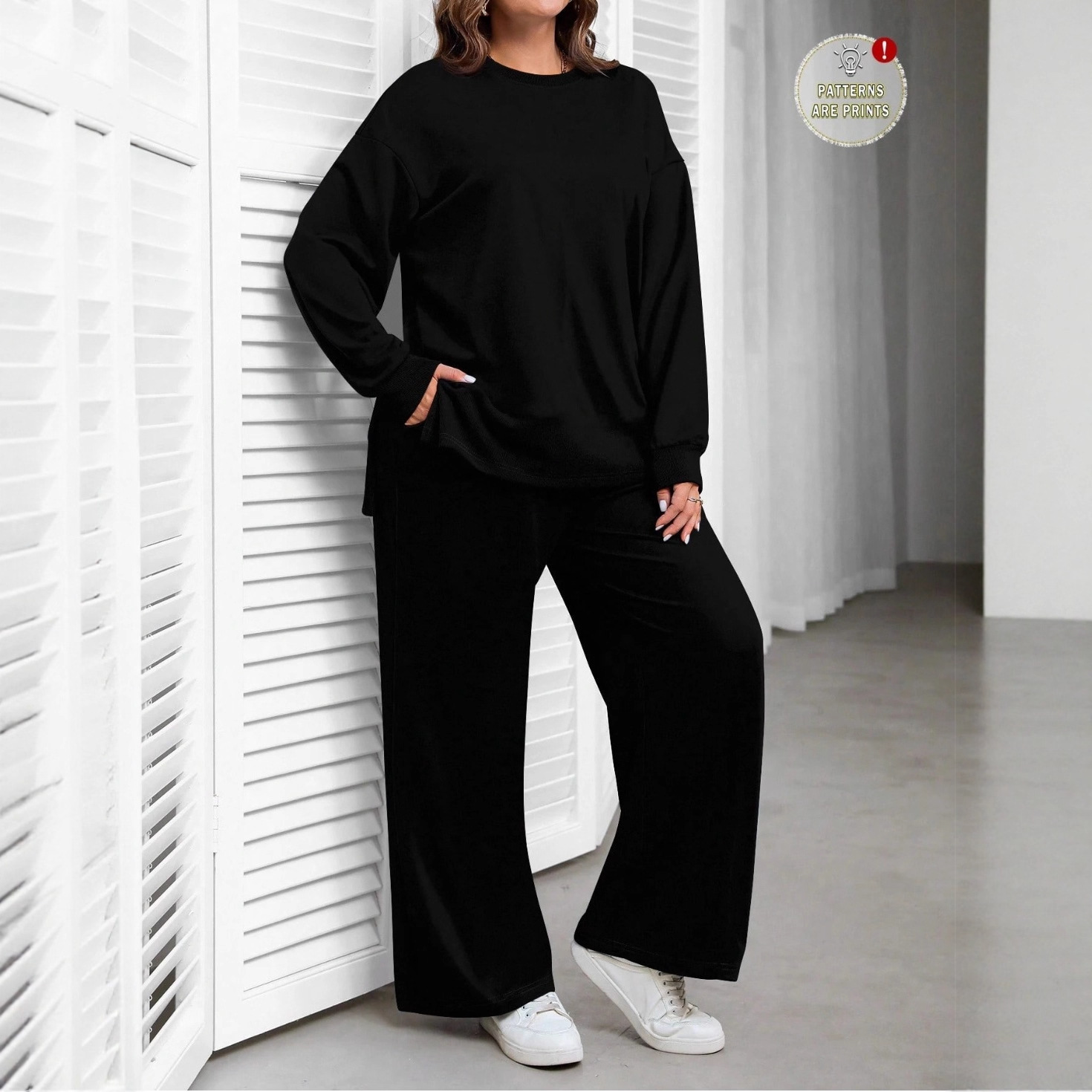 Loose Oversized Set Casual Comfortable Two-piece - Image 6