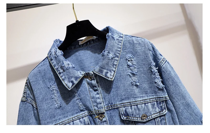 Title 4, Ripped denim jacket