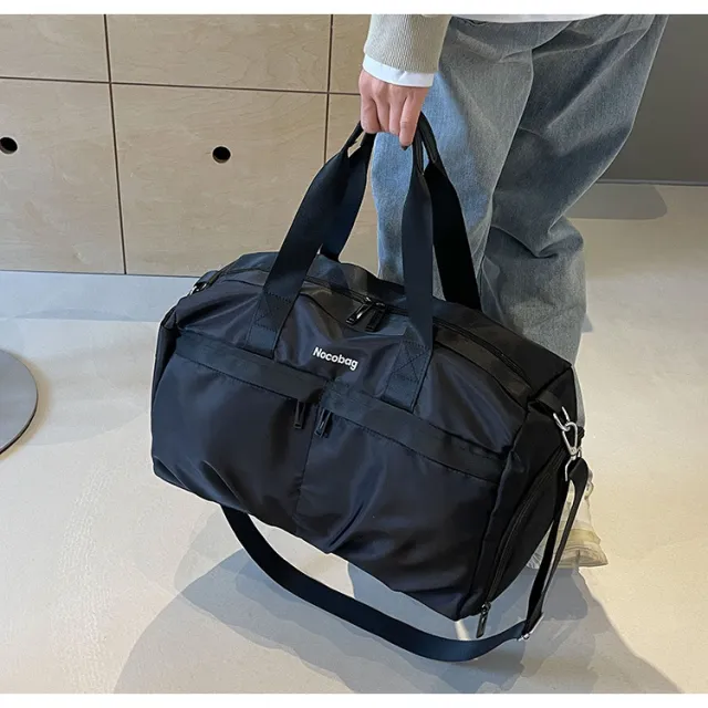 Business Trip Lightweight Tote Travel Large Capacity Sports Gym Bag Black - Shop at LoveMi
