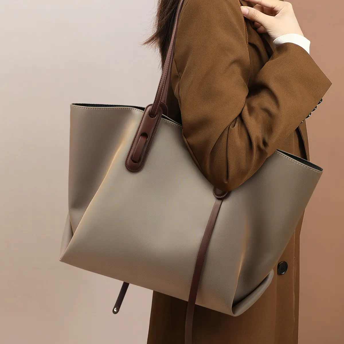 Womens High-end Canvas Tote Bag
