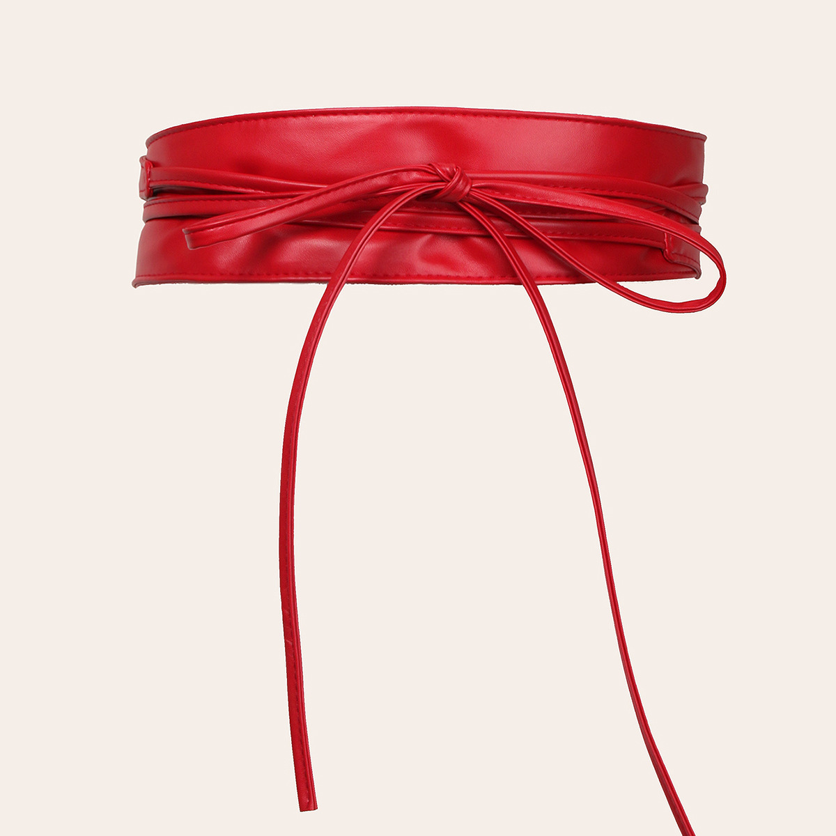 Womens Faux Bow Detail Belt