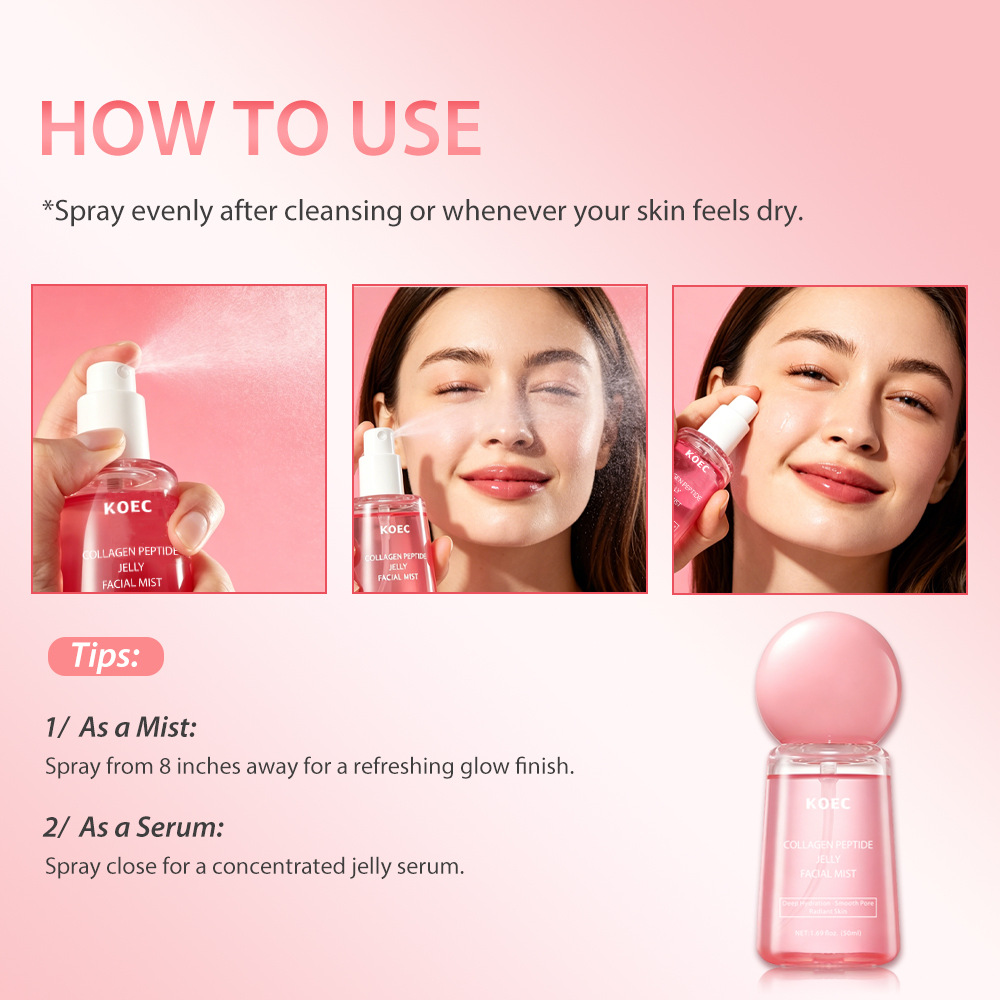 Collagen Peptide Jelly Moisturizing Spray