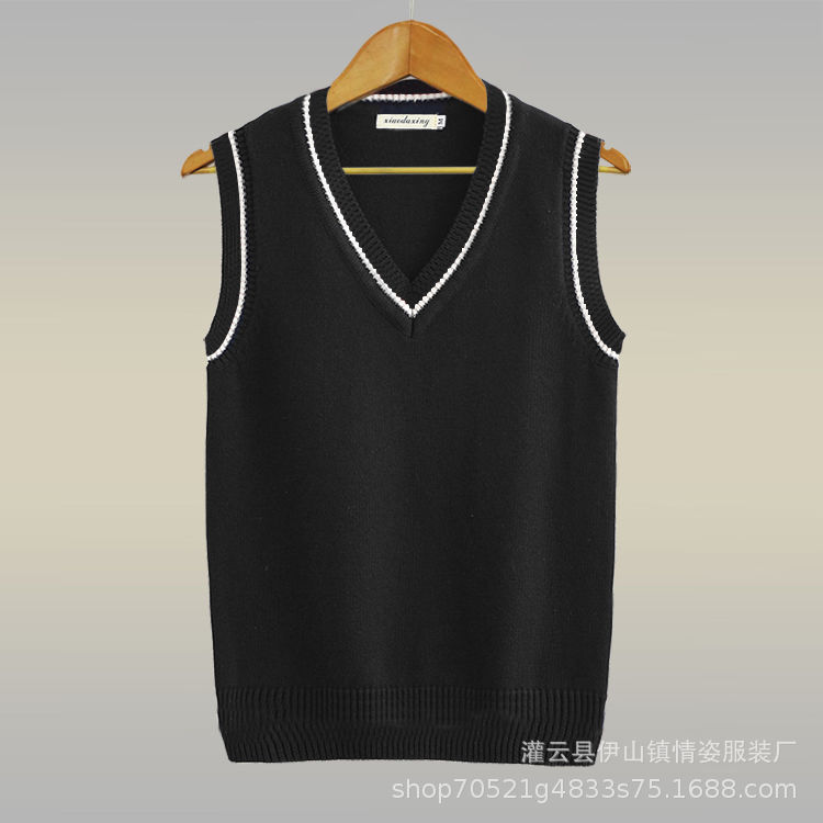 加厚马甲背心针织背心
