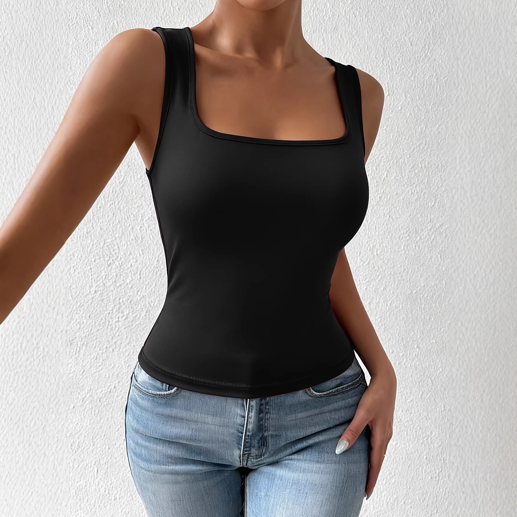 Womens Loungewear T-Shirt Three-Piece Top Set 3