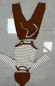Long Pants Hat Long Sleeved Jumpsuit Set