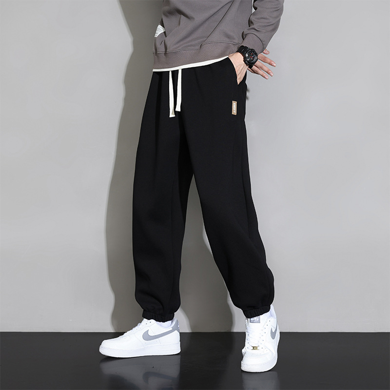 Men's Loose Thin Looking Extra Large Plus Casual Sports Trousers - Image 1
