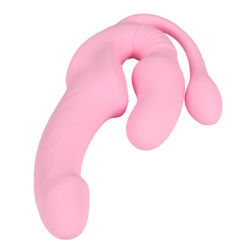 Double Headed Wearable Dildo Vibrator 10 Modes Remote Control Waterproof Women