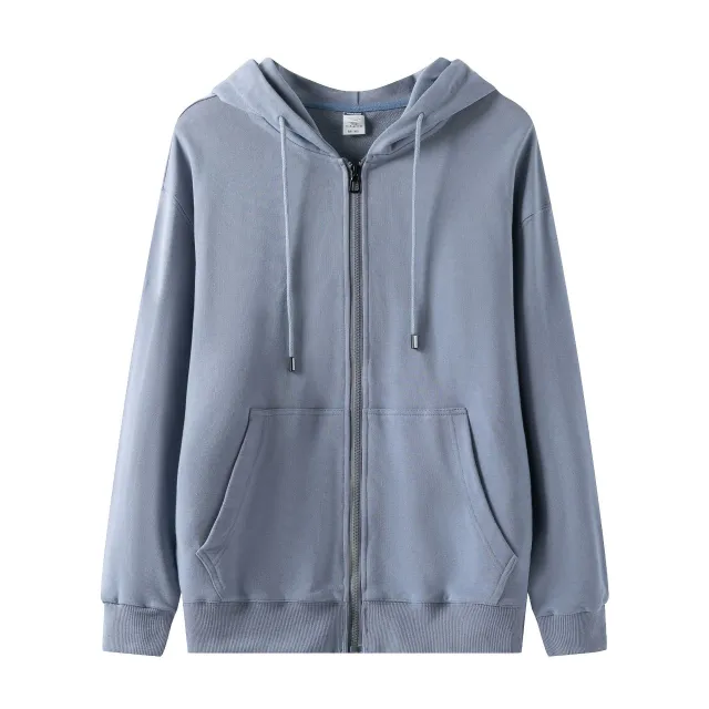 Top Youthful Campus Loose Pullover Coat Sunny Mountain Blue - Shop at LoveMi