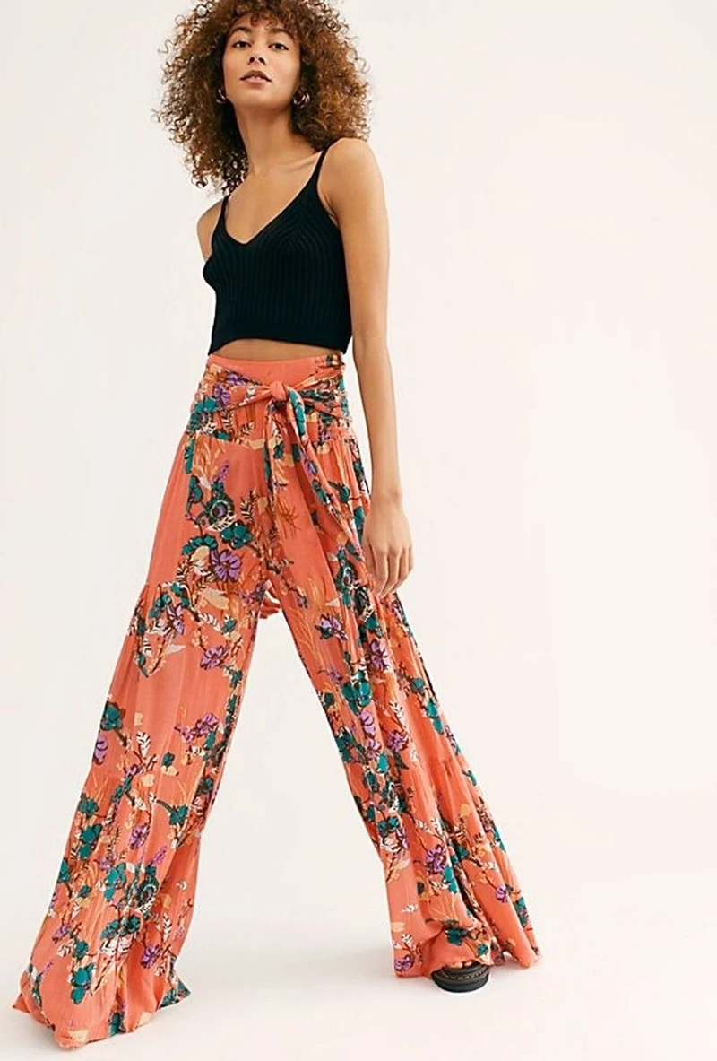 Title 30, New Digital Printed Womens Loose Casual Pants ...