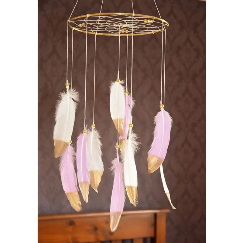 Title 6, Colorful soft goose feather decorations for cra...