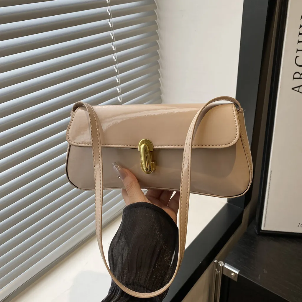 A Chic Niche French Underarm Bag - Khaki