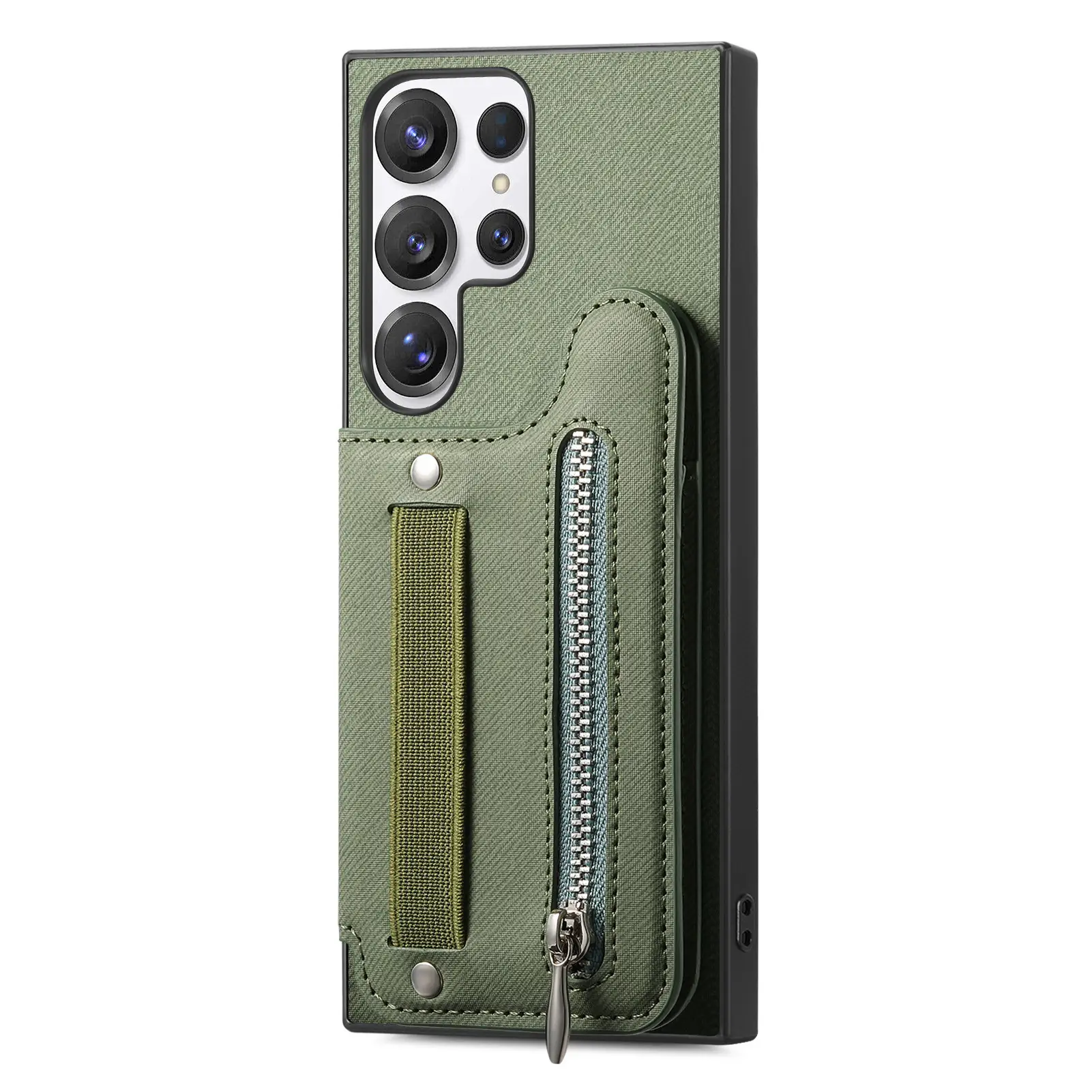 Wristband Wallet Card Holder Leather Phone Case