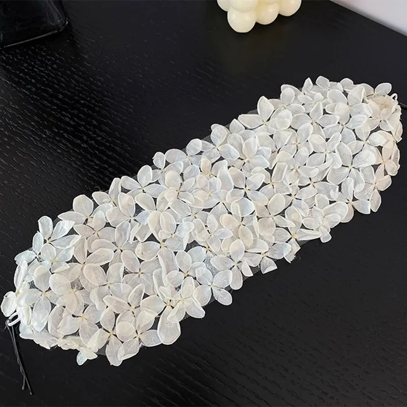 White Half Garland Headband Hair Band Head Accessories - Flower Hair Accessories