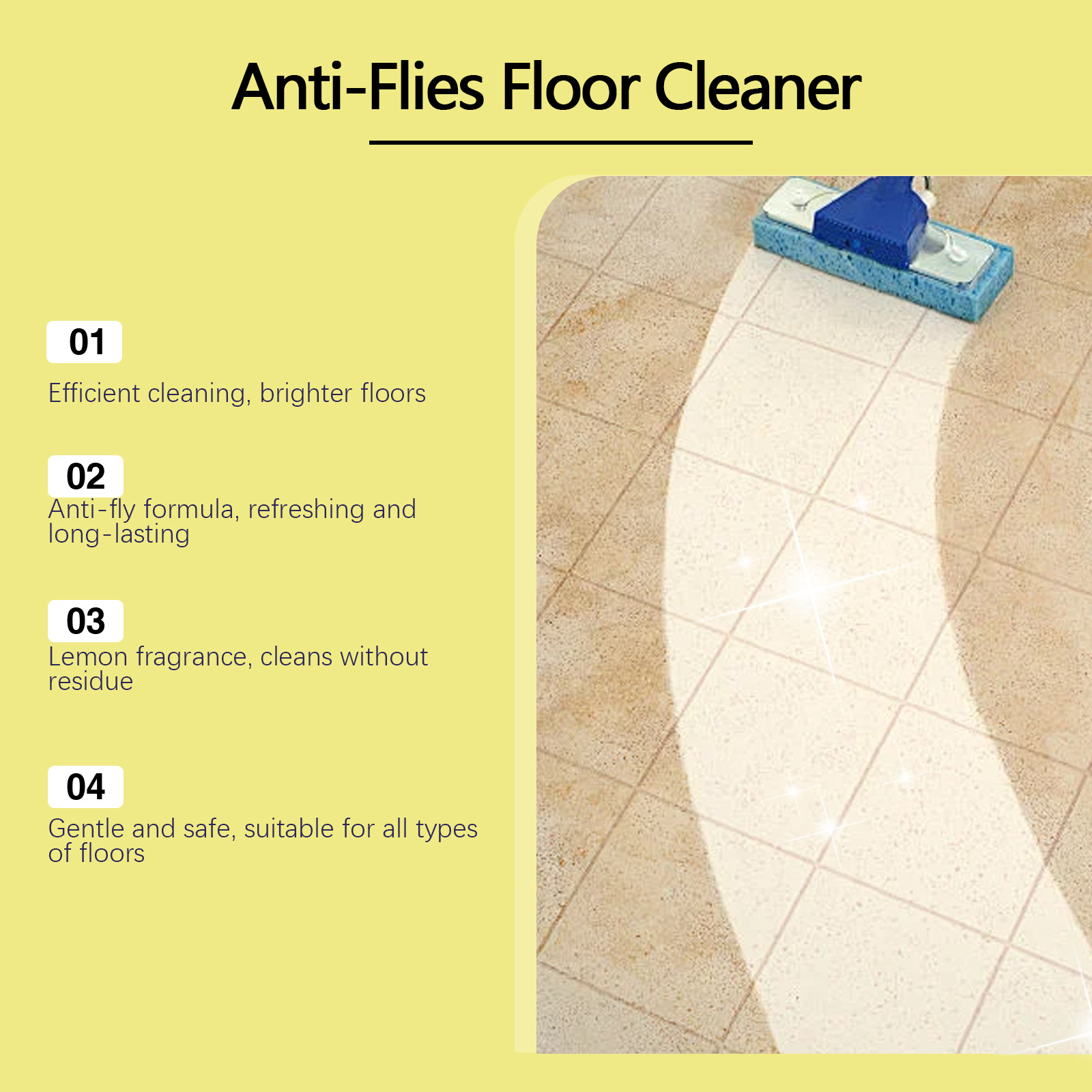 Title 7, Fly-proof Floor Cleaner Smells Bright And Does ...