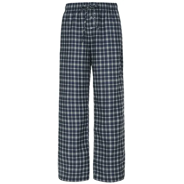 New Lace up Button Casual Baggy Straight Trousers Blue - Shop at LoveMi