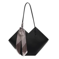 Women's Fashion All-matching Large Capacity Shoulder Bag - Black - View 1