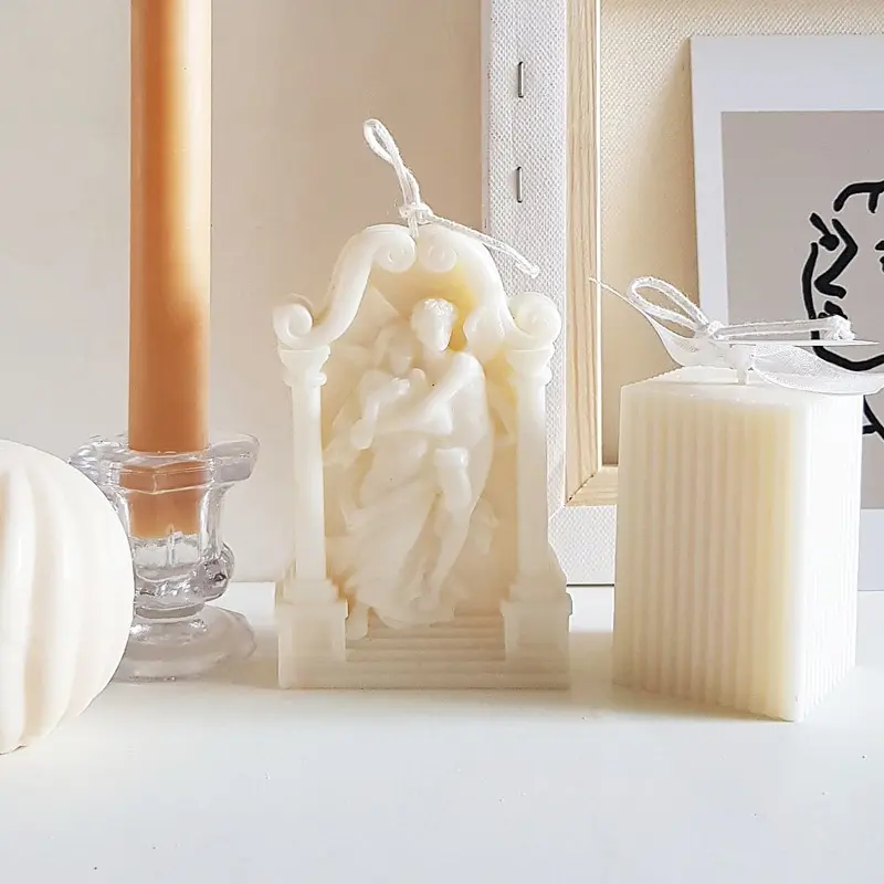 Angel Elf Aromatherapy Candle Ornaments Cake Silicone