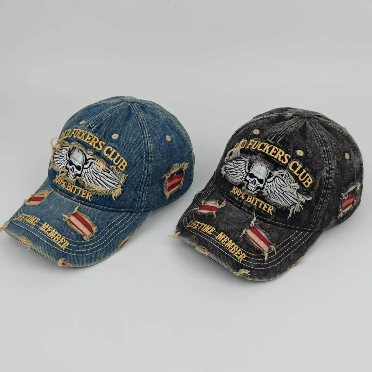 Embroidered Sun-Protective Baseball Cap