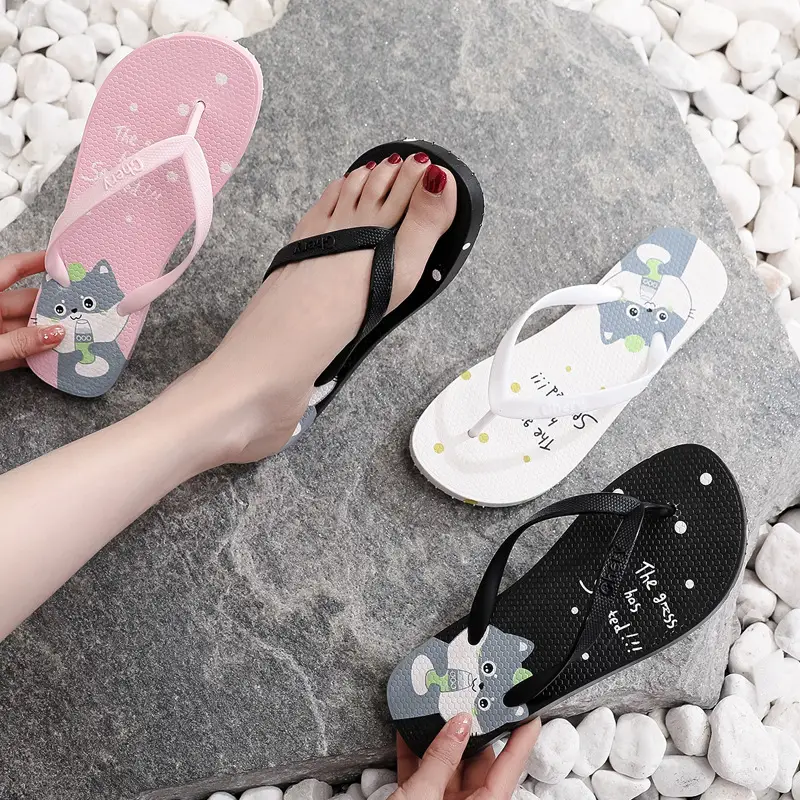 Women's Flip-flops Outdoor Non-slip Herringbone