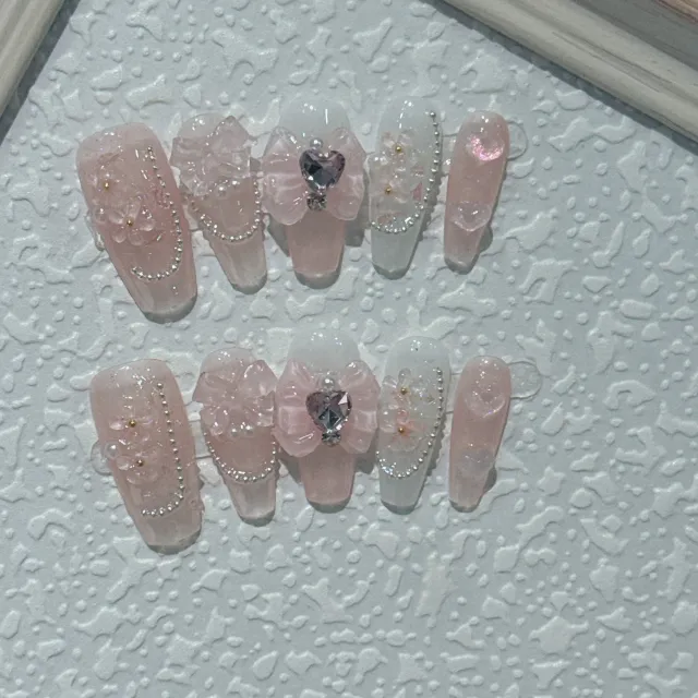 Beautiful Girl Bow Fairy Nail Stickers Bow - Shop at LoveMi