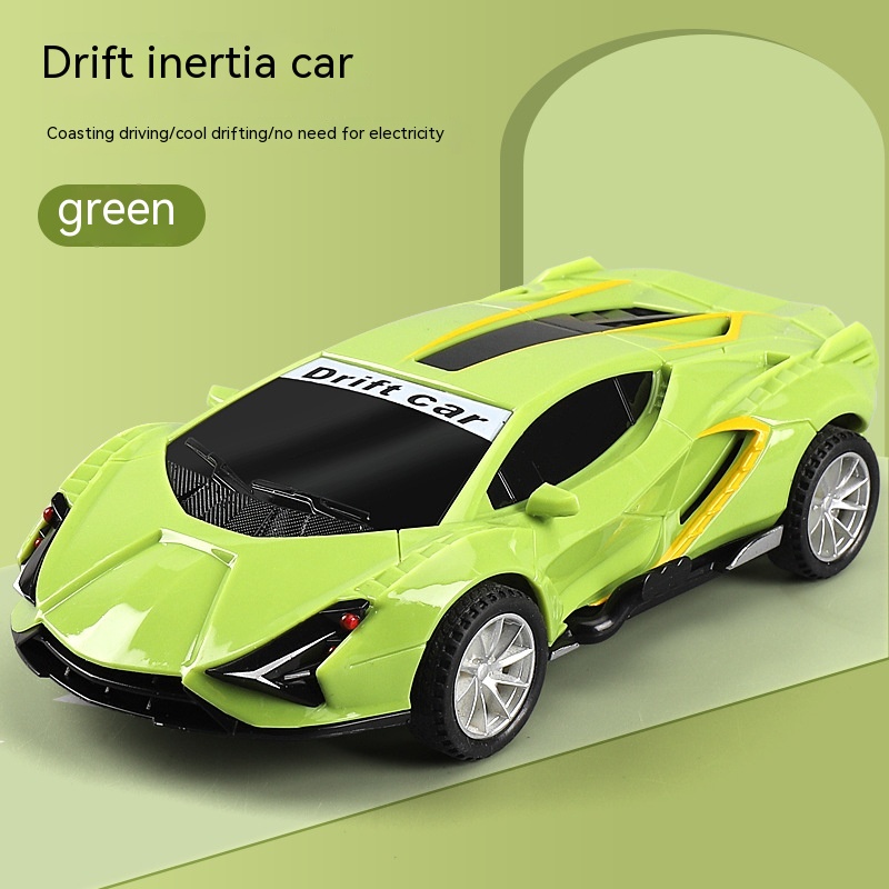 Inertial Drift Car Green