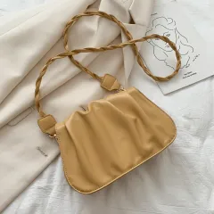 Women's Special-interest Design Cloud Shoulder Bag - Yellow - View 1