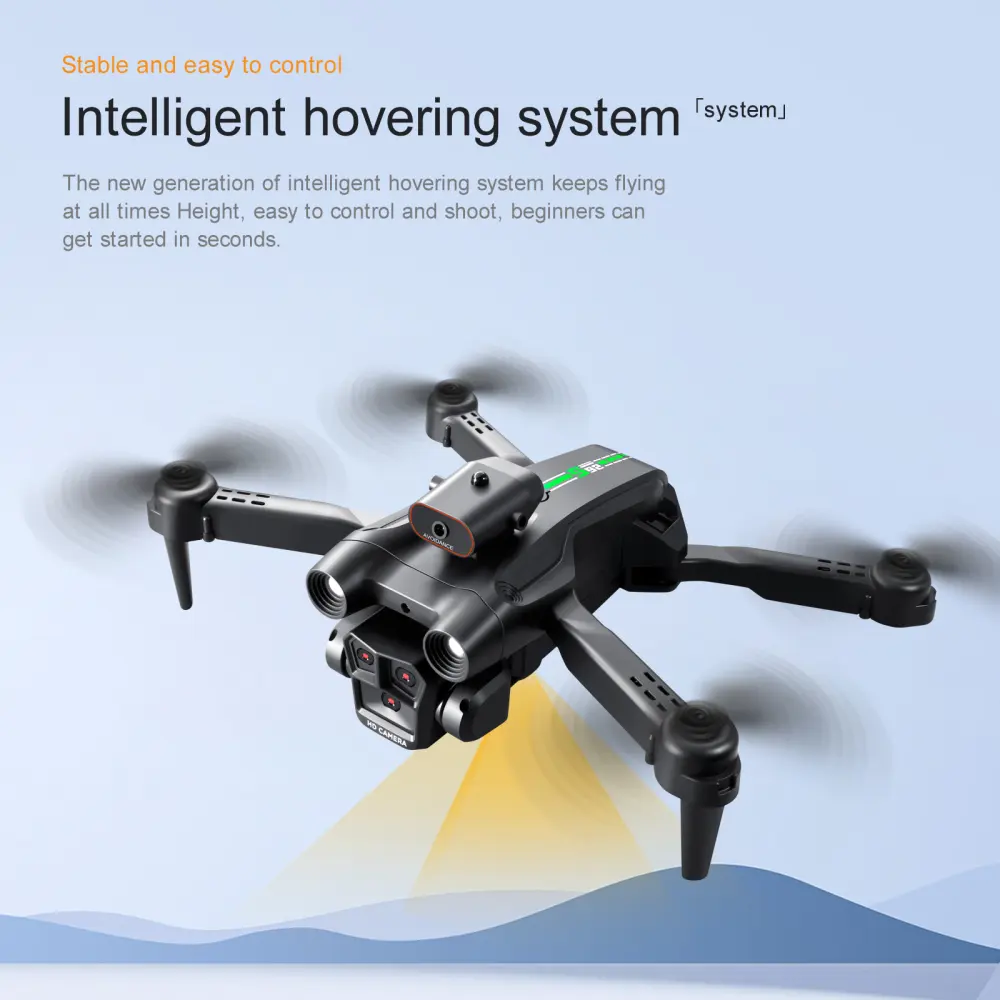 S92 Remote-controlled Unmanned Vehicle Double Three Camera Optical Flow