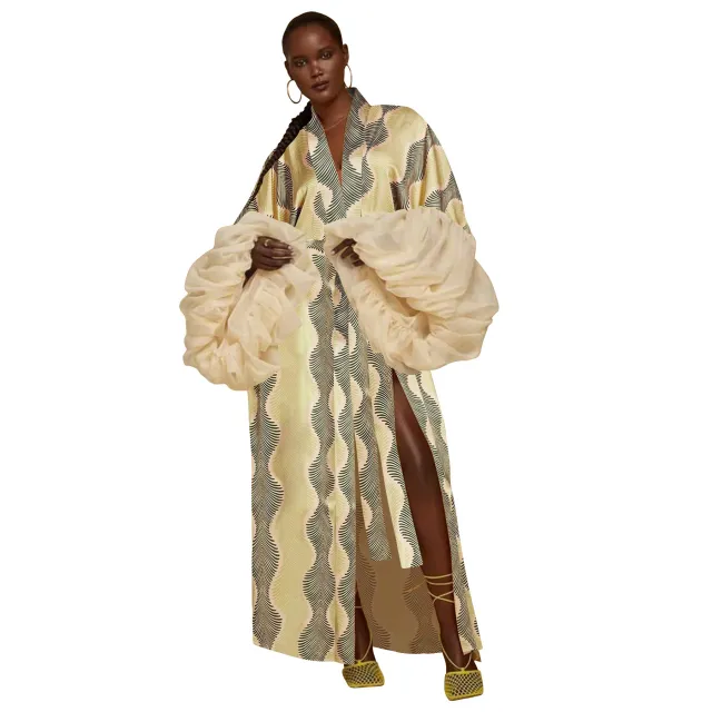 Holiday Sun Protection Shirt Beach Print Blouse Coat Champagne Ripple - Shop at LoveMi