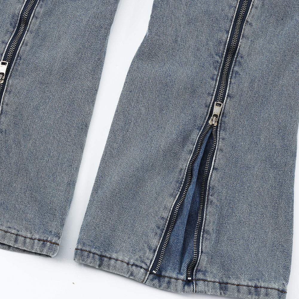 Fashion Men's Multi-pocket Workwear Jeans