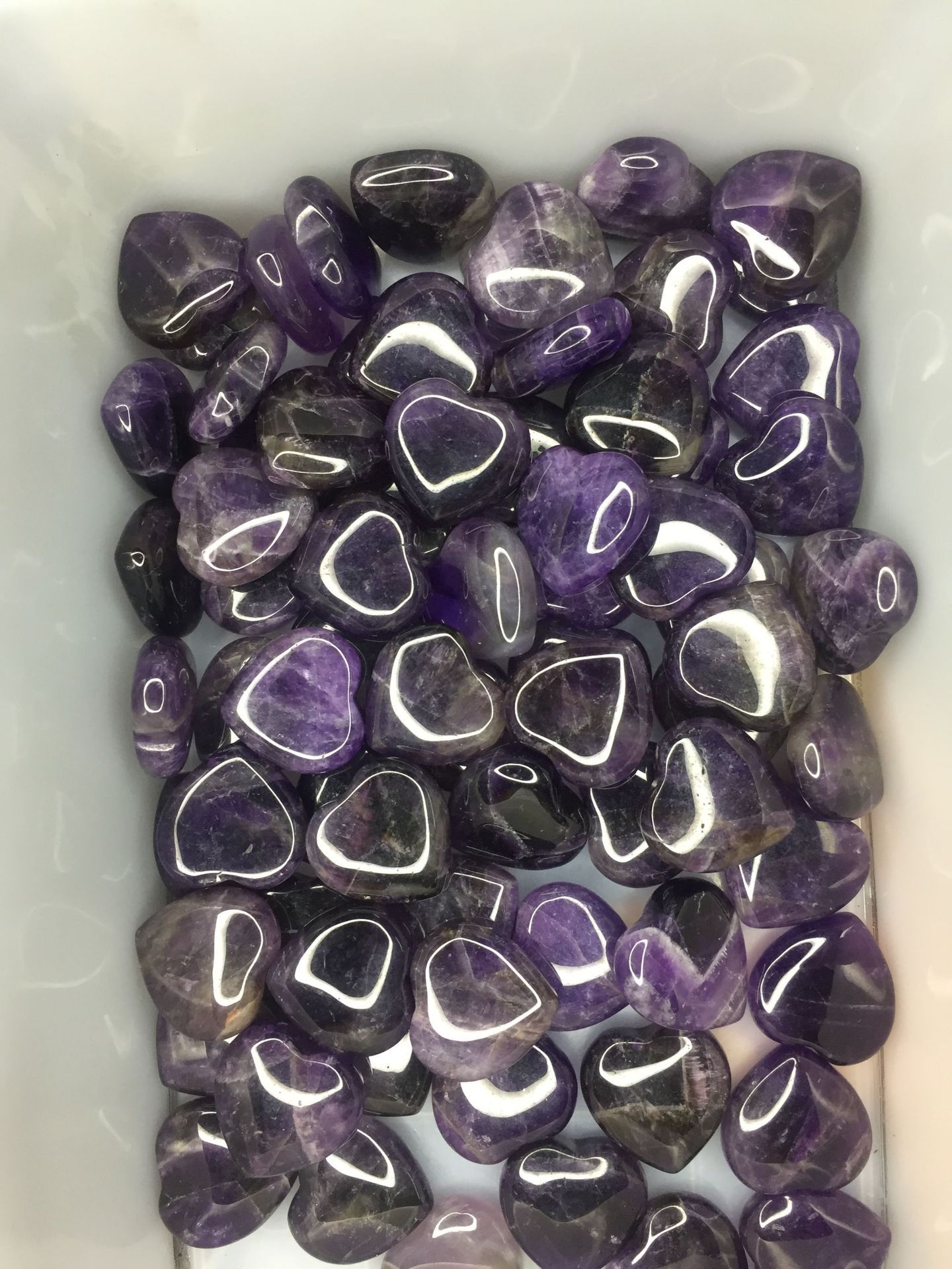 Cross-border Preferred Bulk 2CM Natural Heart Love Heart Stone Birthday Gift Home Decoration Heart-shaped Craft