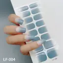 Manicure Full Stickers Solid Color 16 Small Stickers European And American Simple Nails view 12