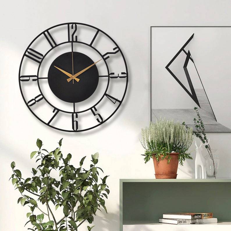 Title 6, Super Large Creative Simple Digital Wall Clock ...