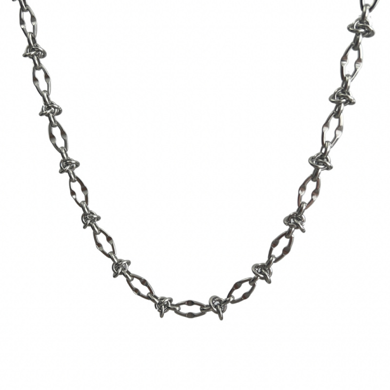 Necklace Men's Titanium Steel No Fading High-grade All-matching Hip Hop