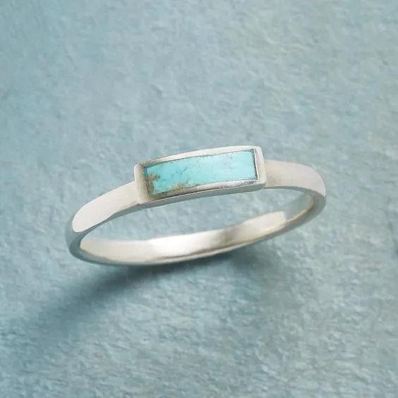 Personalized Retro Creative And Elegant Women's Geometric Line Ring Silver - Shop at LoveMi