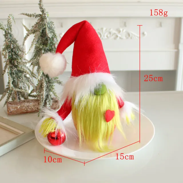 Christmas Red Love Faceless Doll Ornaments F1 36 Red Arm Style - Shop at LoveMi