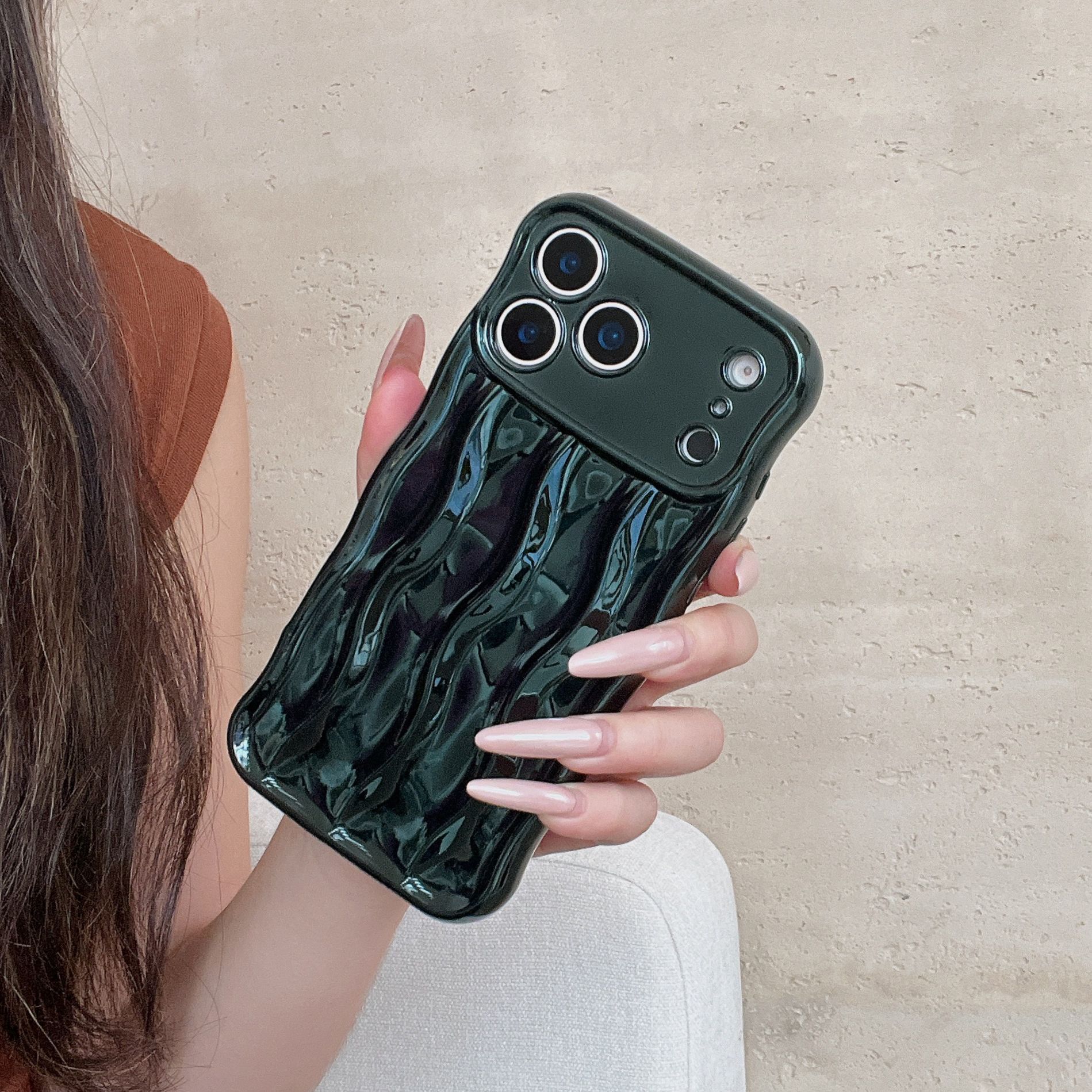 Solid Color Electroplating Advanced Sense Stripes Suitable For Phone Case - Image 8