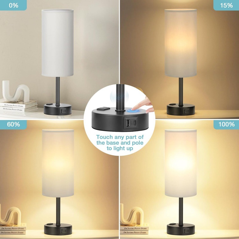 Decorative Atmosphere Touch Bedside Lamp