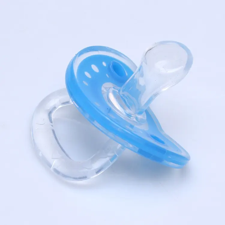 Baby Products Full Silica Gel Pacifier Two-color Liquid Silicone