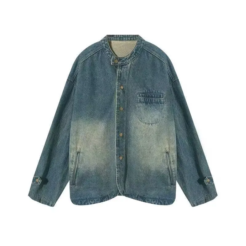 Loose Casual Commuting Top For Women - Blue
