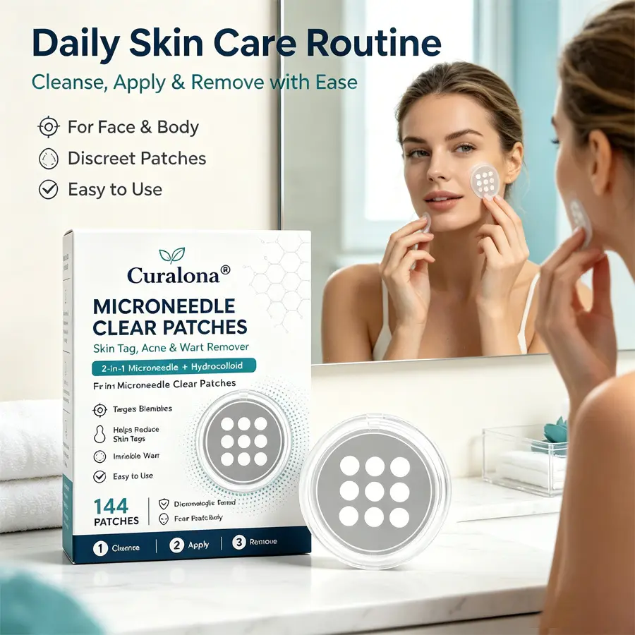 Acne Patches With A Gentle Salicylic Acid
