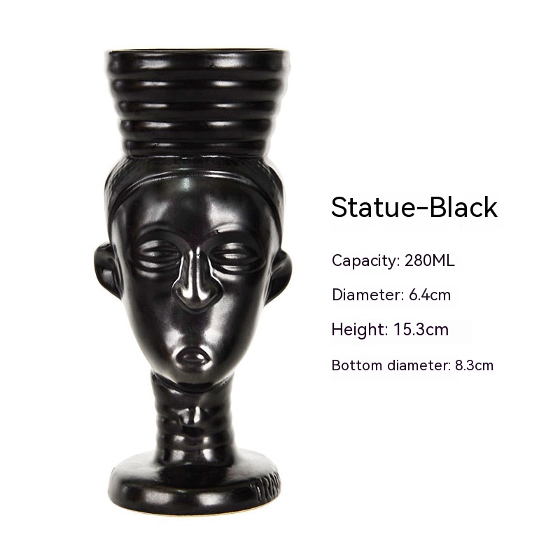 Witch Statue Black