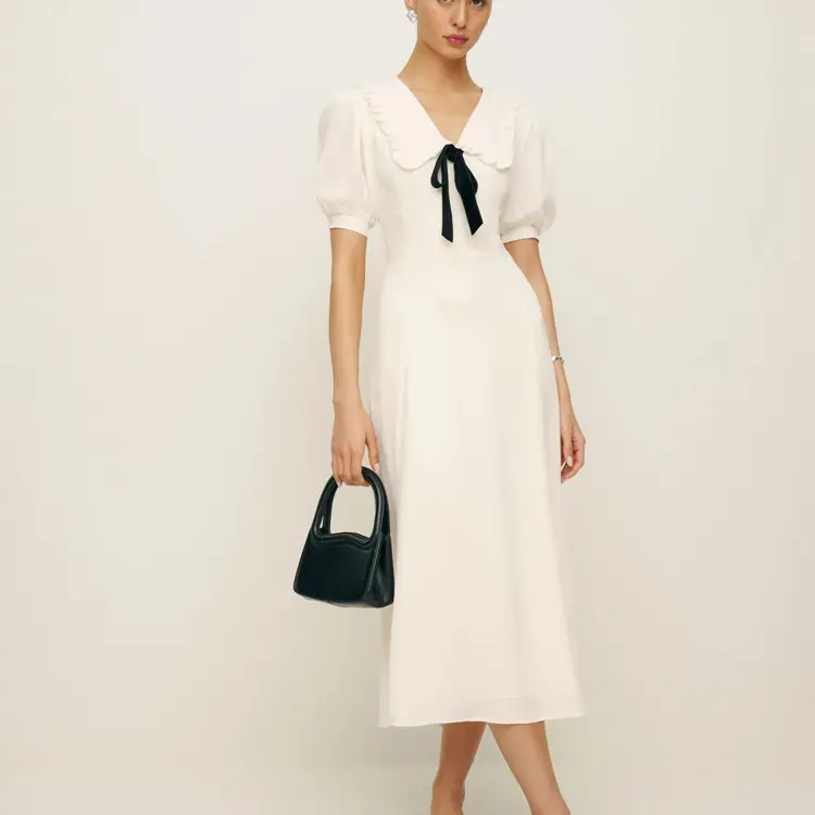 High Sense Anti-aging Elegant Slim Fit Midi A- Line Skirt