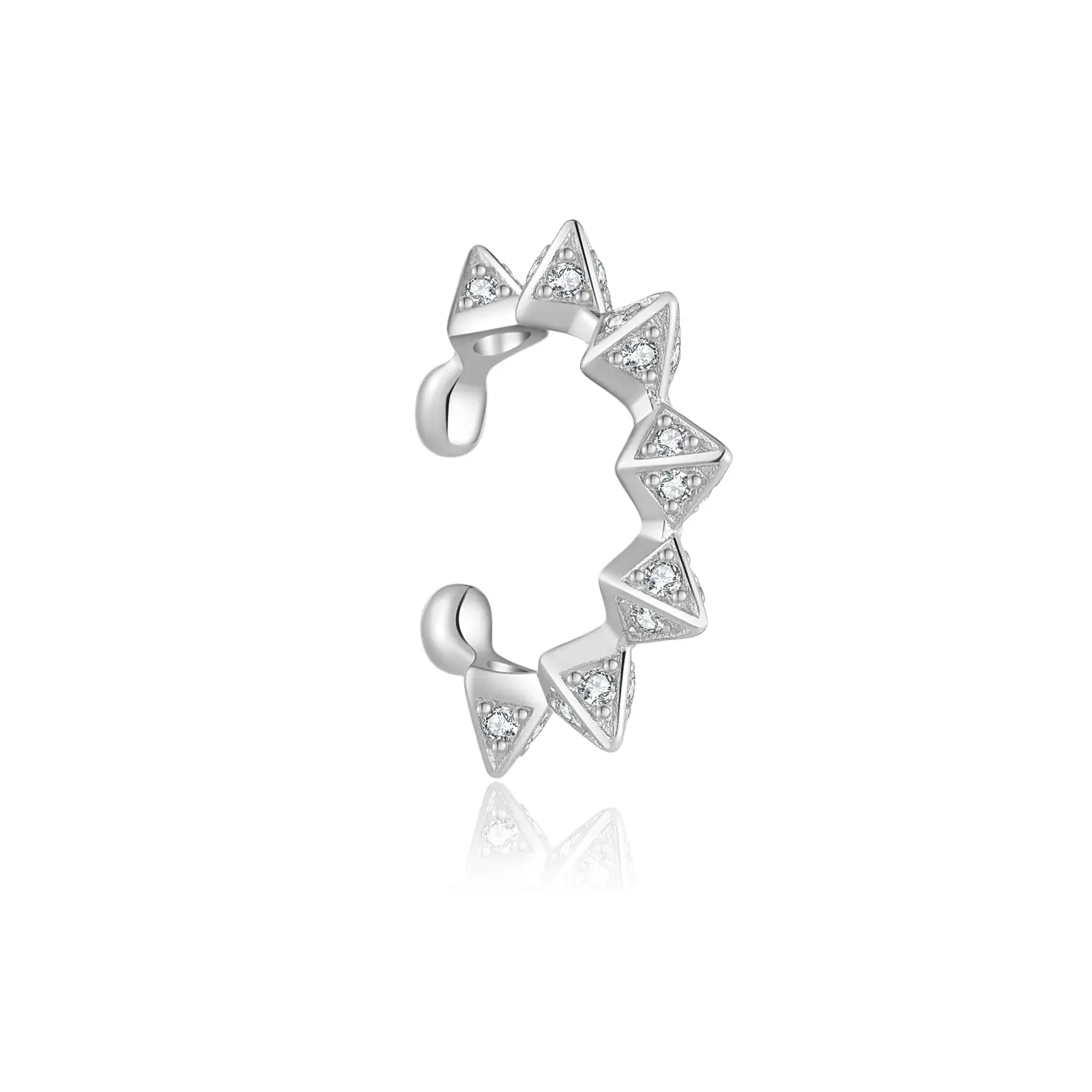 925 Sterling Silver Non-pierced Ear Bone Clip