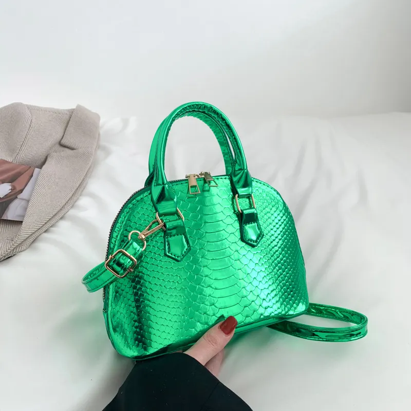 Fashionable All-match Elegant High-grade Handbag - Green