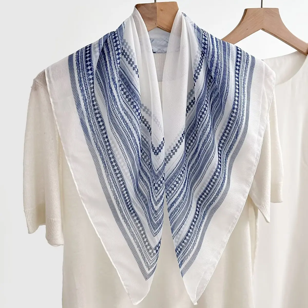 New Breathable Versatile Silk Chiffon Scarf
