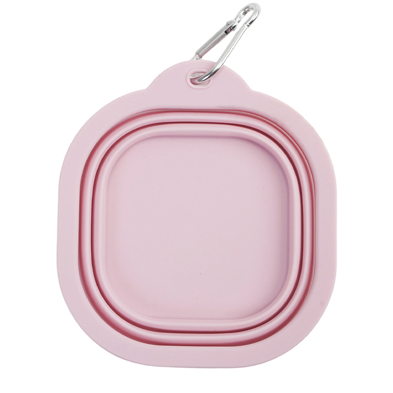 Plato Plegable de Silicona para Mascotas