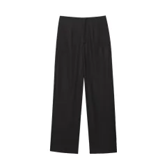 Linen Blended Suit Tank Top - Pants - View 1