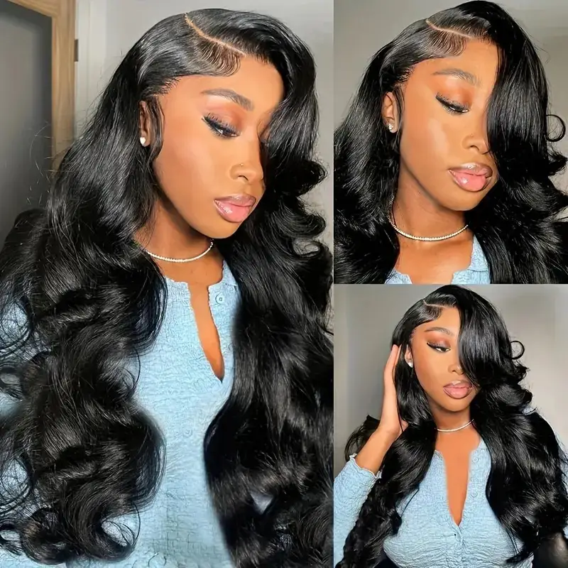 Fashion Front Lace Partial Big Wave Curly Hair