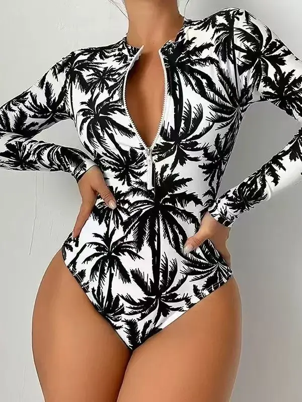 New Gradient Ombre Body-Sculpting Comfortable One-Piece Swimsuit For Women